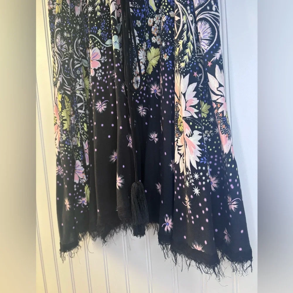 Free People Longwood Printed Slip Dress Sz XS - Picture 7 of 7